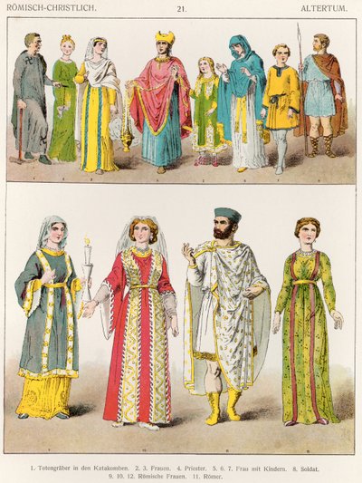 Christian Roman Dress, from 